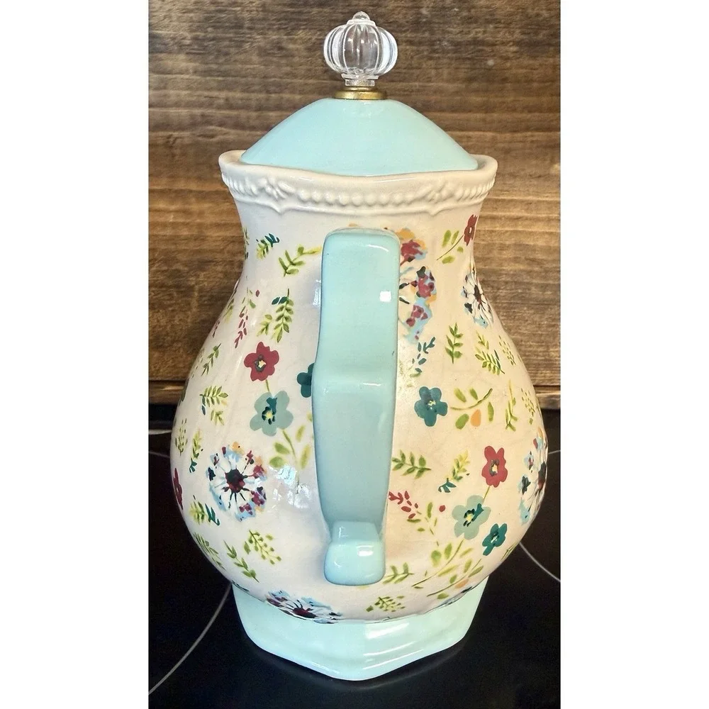 The Pioneer Woman Kari 2.4-Quart Tea Pot /Coffee Pot